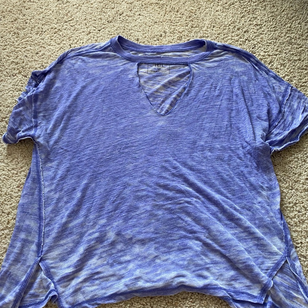Free people purple top